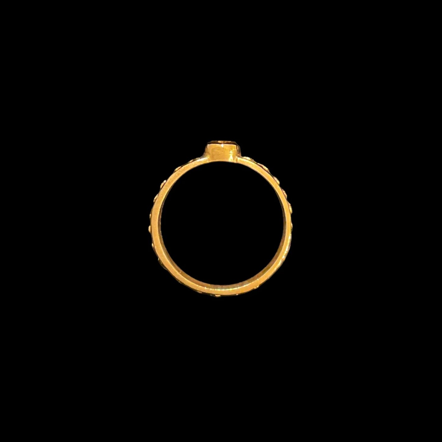 Primitive Series - Ring (Brown diamond)