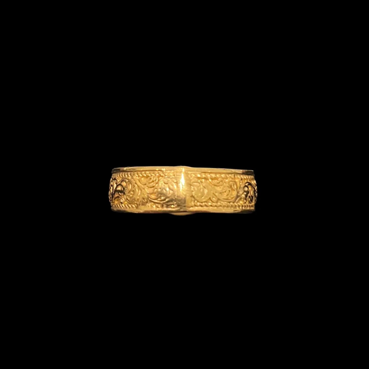Black Opal Ring