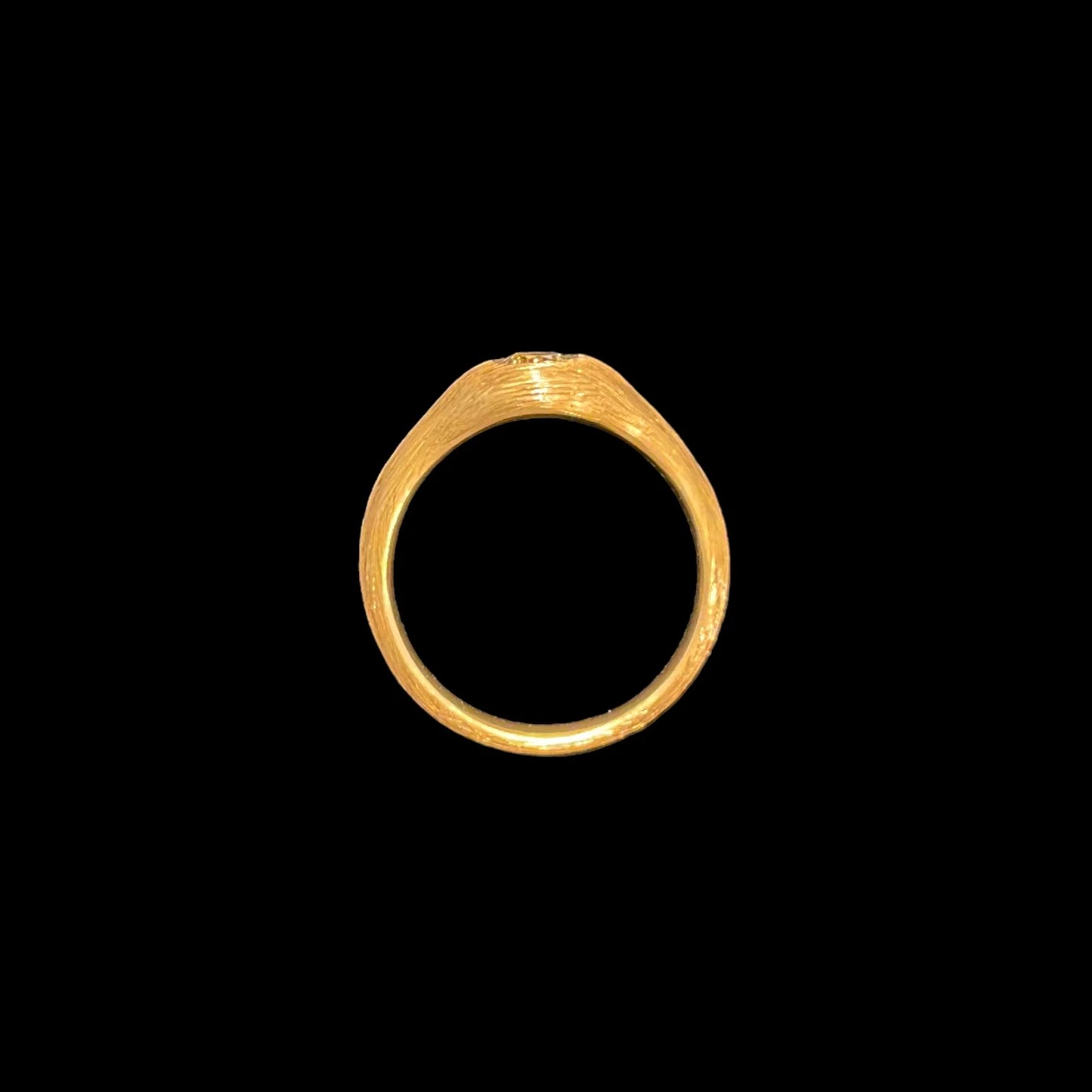 Primitive Series - Ring (Champagne color diamond)