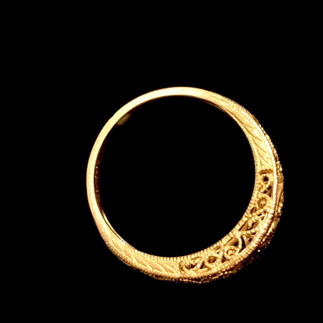 Milgrain Ring