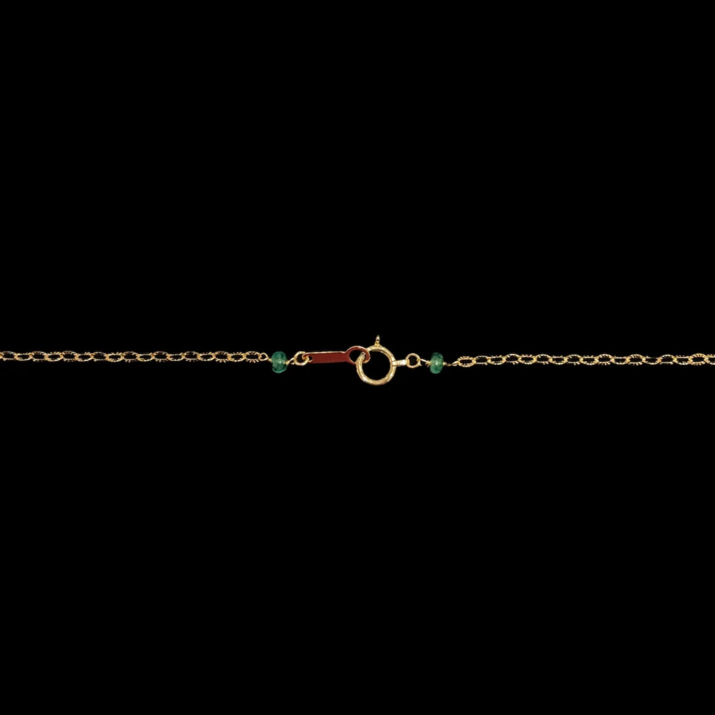 Indian Aitique parts Pendant - Tika/Nose ring