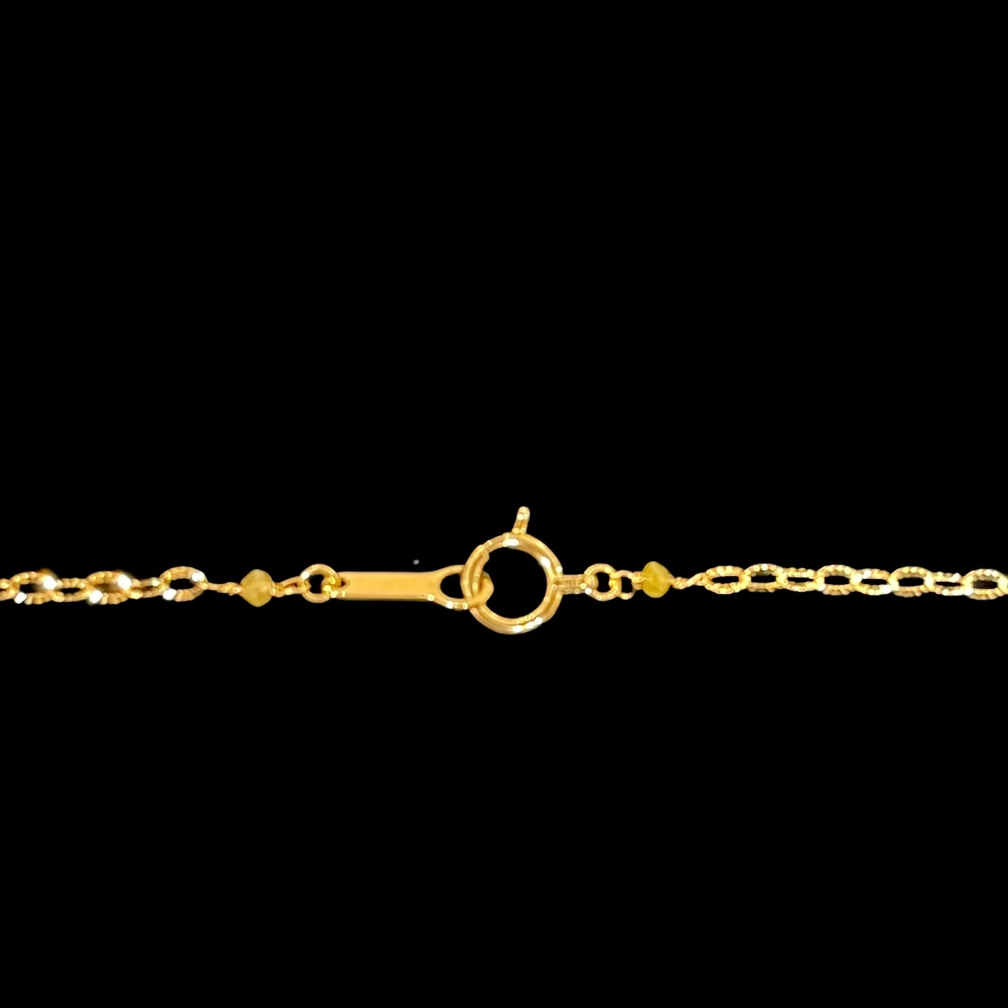Earth Color Diamond Pendant Necklace