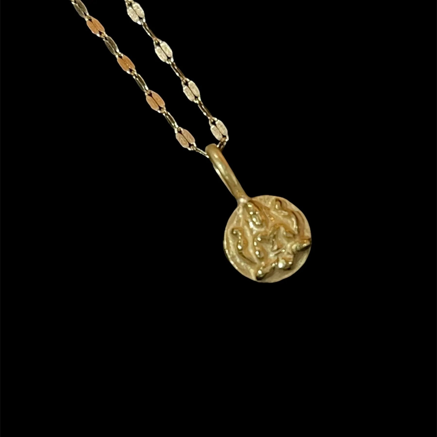 Small Lakshmi Pendant Necklace - Main Image