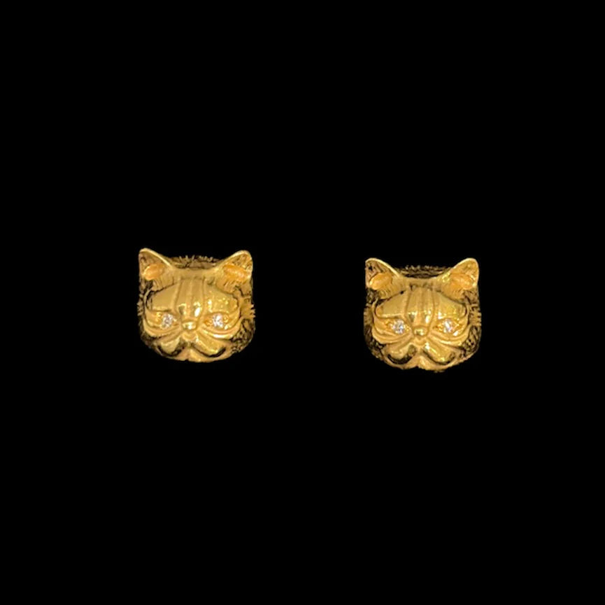 Exotic Shorthair Cat Earrings