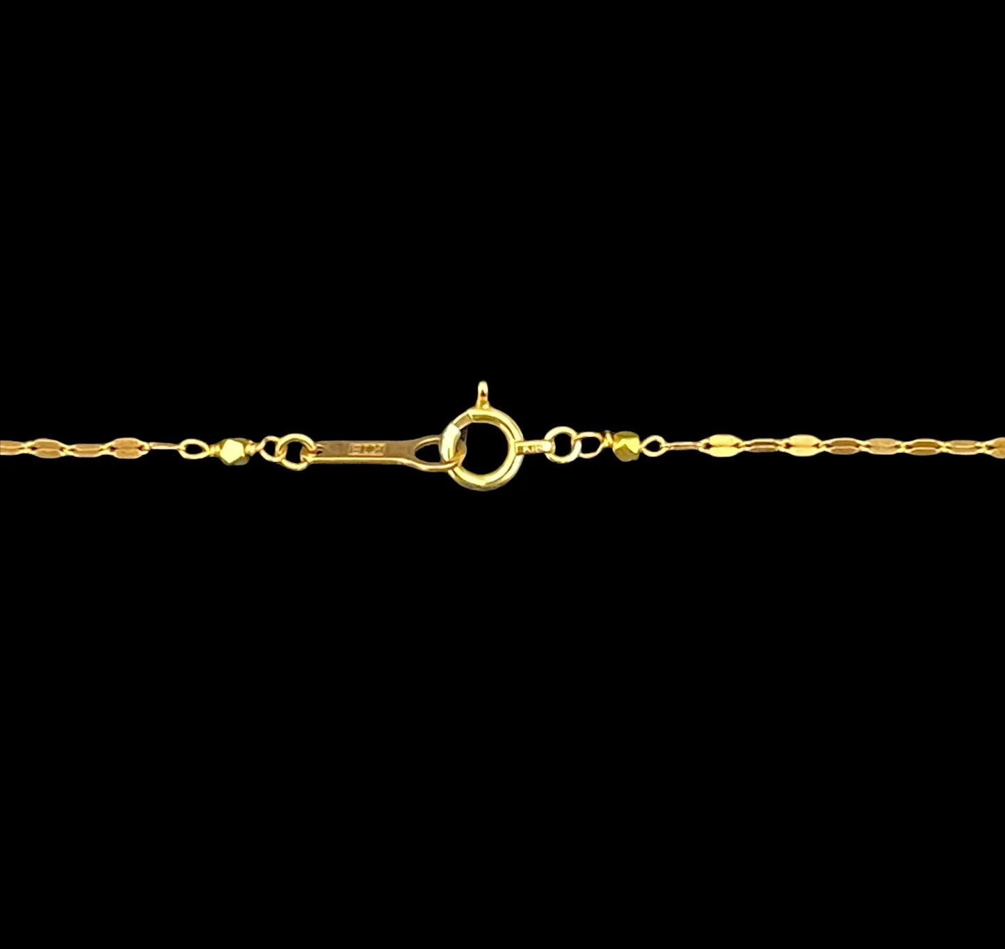 Golden Bell Pendant Necklace