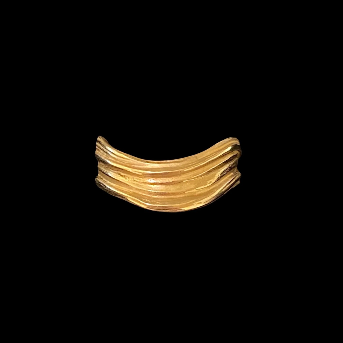 Water Ripples - Rose-cut Diamond Ring