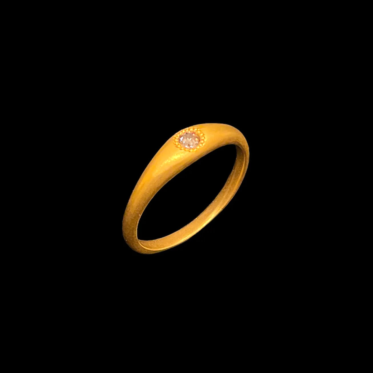 Primitive Series - Solitary Stone Ring