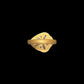 Sliced Diamond Ring (Leaf)