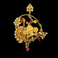Indian Aitique parts - Pendant - Tika/Nose ring